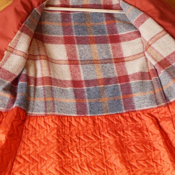 Vintage Trench Coat Contrast Lining - Picture 7 of 11